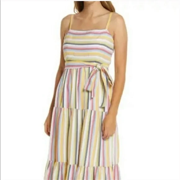 JULIA JORDAN MULTICOLOR MAXI DRESS/NWT - Picture 3 of 17